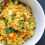 Riz madras en accompagnement - Côte Caraïbe