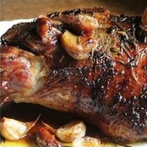 Gigot d’agneau rôti - Côte Caraïbe